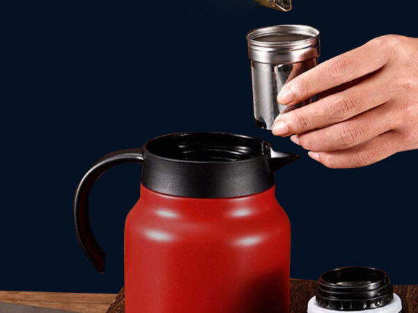 Ấm giữ nhiệt pha trà Inox cao cấp