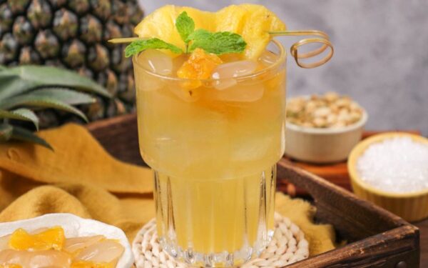 Trà xoài dứa nhiệt đới - Thức uống giải nhiệt, làm đẹp từ bên trong